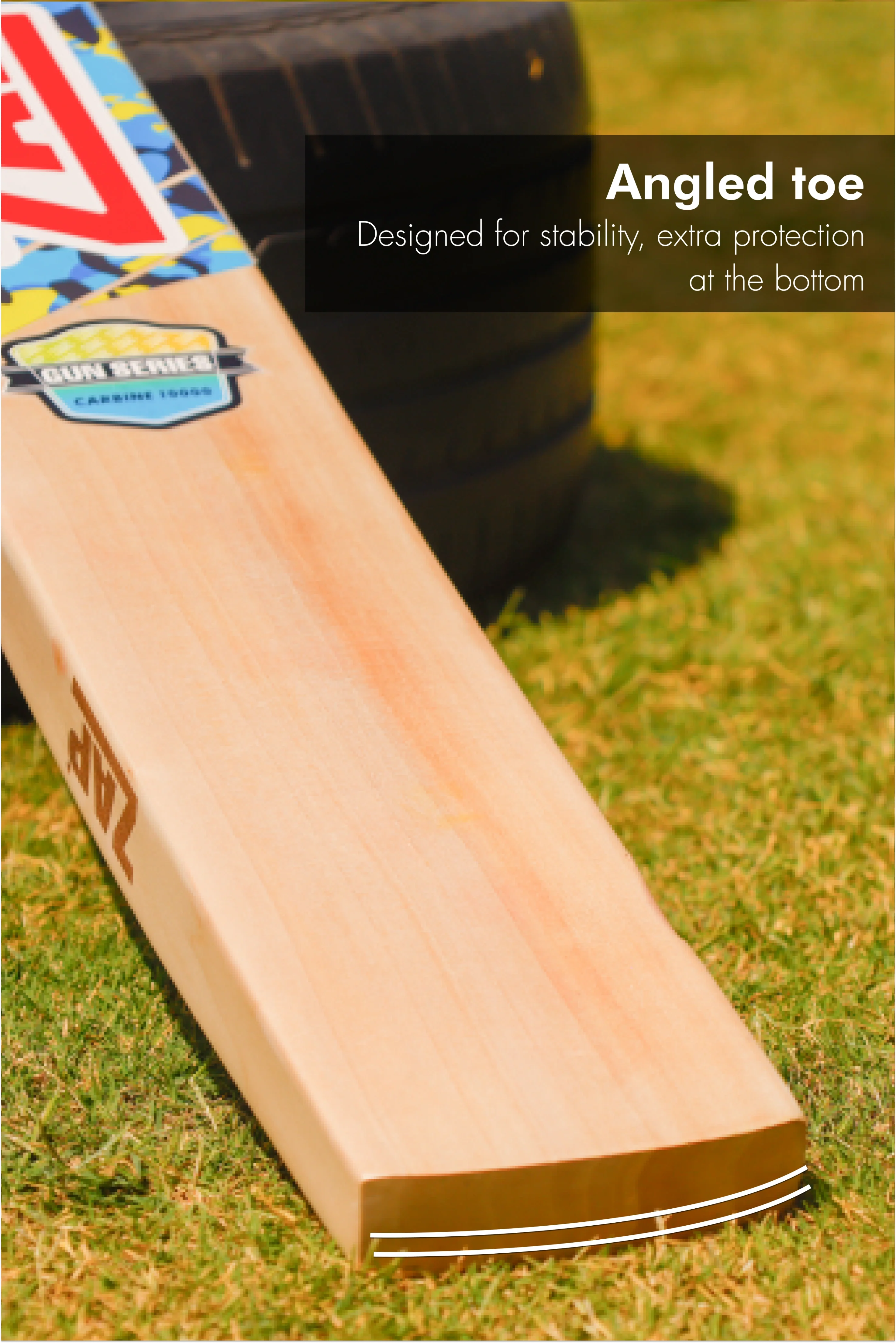 ZAP Gun Carbine 10000 English Willow Cricket Bat-1
