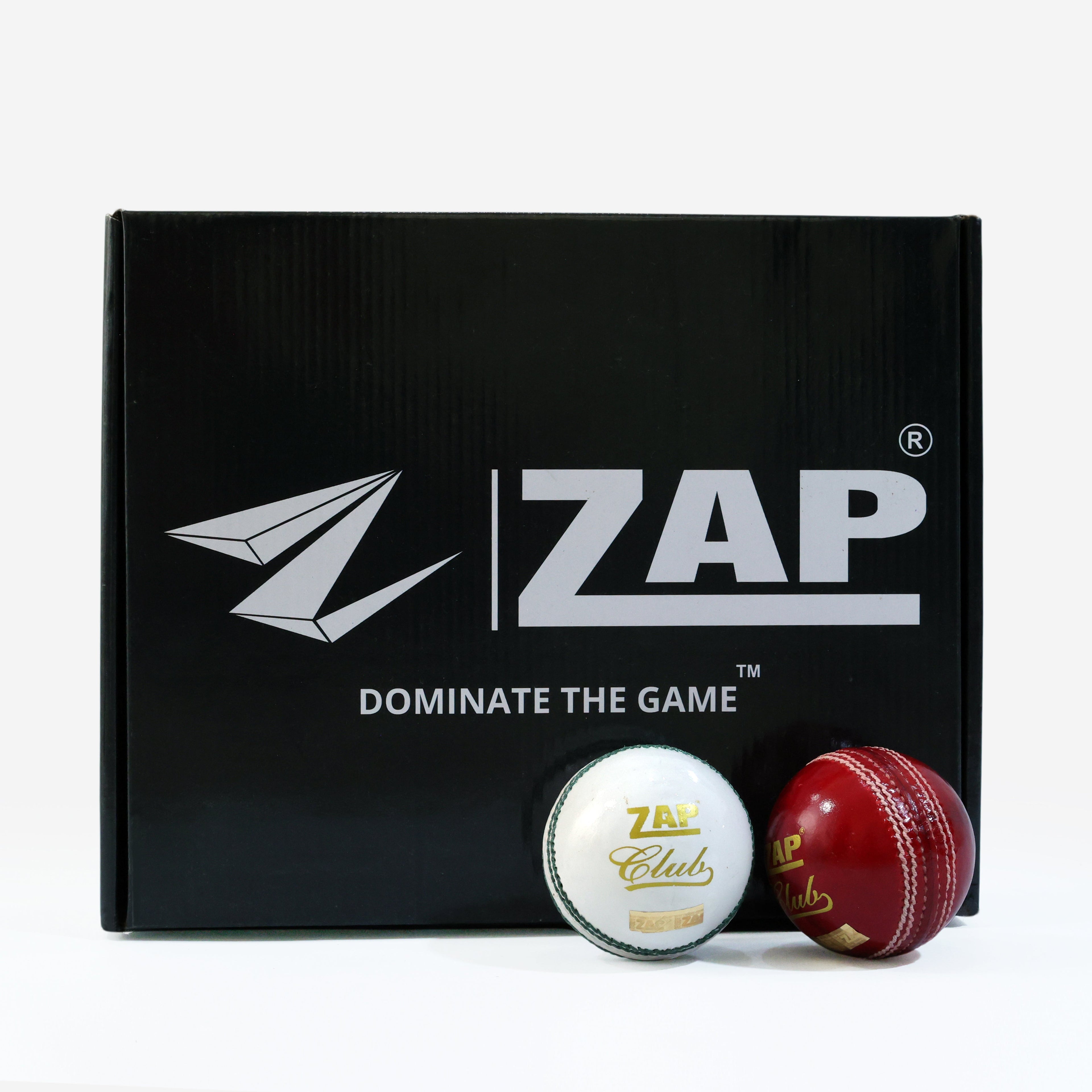 ZAP Club Cricket Leather Ball-4