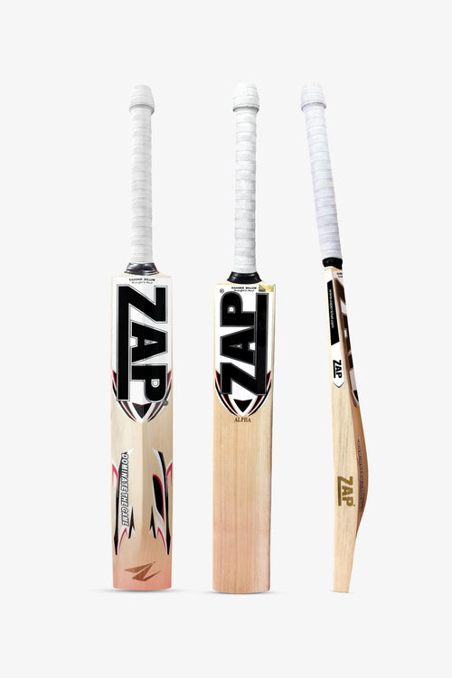 ZAP Alpha Kashmir Willow Cricket Bat (White)-0